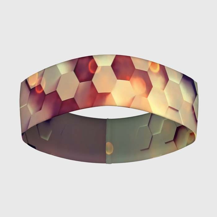 Повязка на голову 3D Ультра блики фото