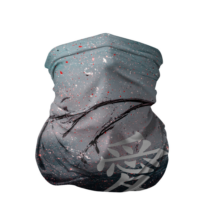 Бандана-труба 3D Японский символ любви фото