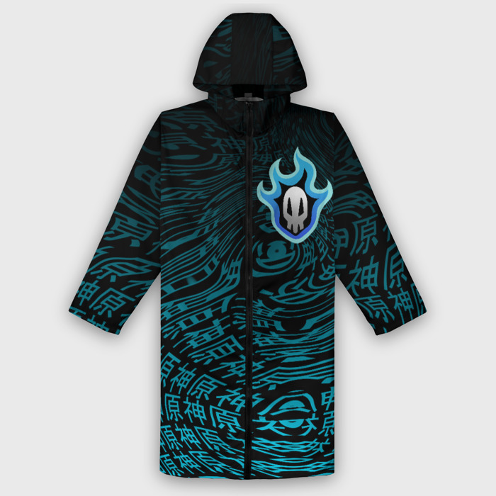 Дождевик унисекс 3D Знак черепа   Блич фото