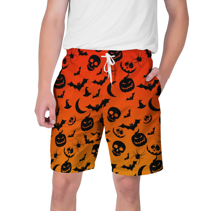 Мужские шорты 3D НАСТРОЕНИЕ  Halloween фото