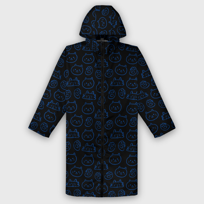 Дождевик унисекс 3D мультяшные мордочки фото