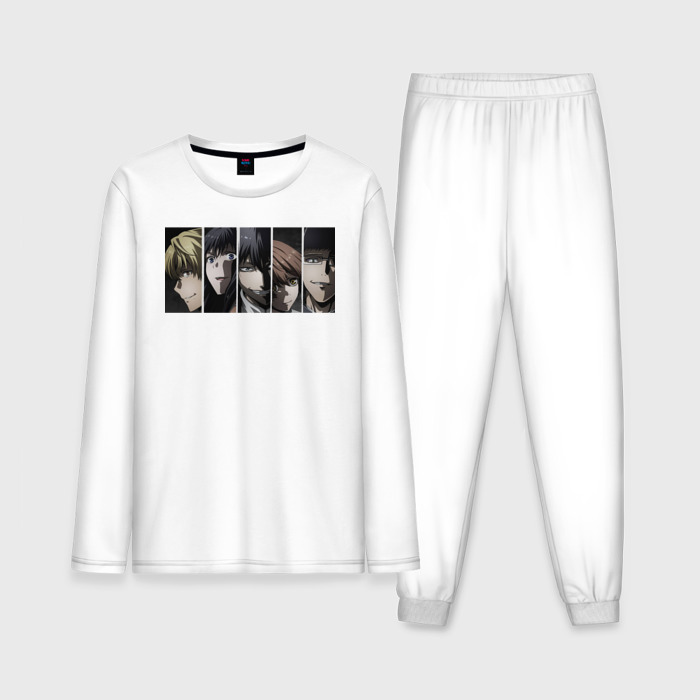 Мужская пижама хлопок (с лонгсливом) Игра Друзей   Tomodachi Game фото