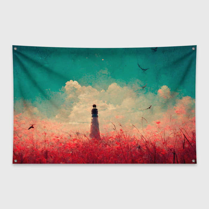 Флаг-баннер Благородное одиночество фото