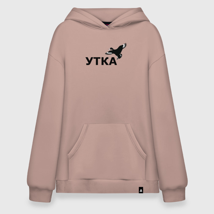 Худи SuperOversize хлопок Утка вместо пумы фото