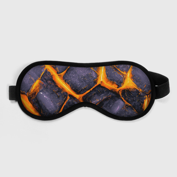 Маска для сна 3D Чешуя дракона фото