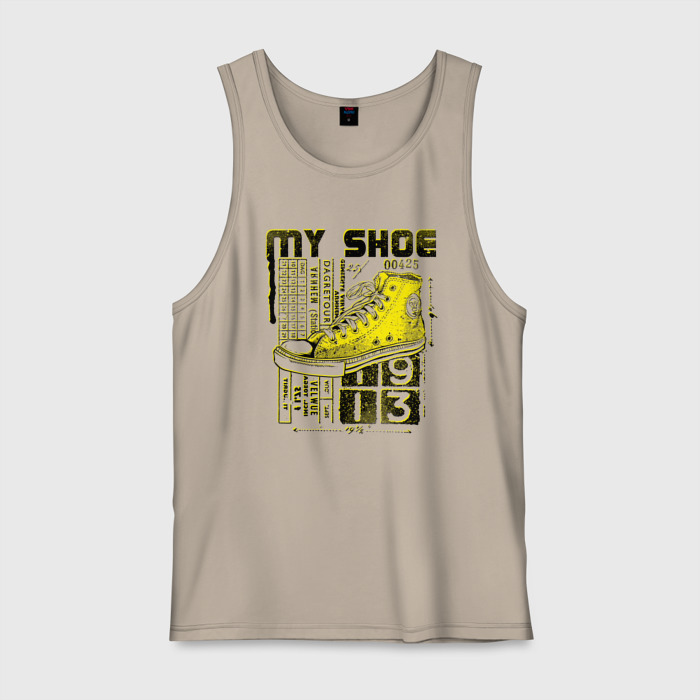 Мужская майка хлопок Мои сникерсы фото