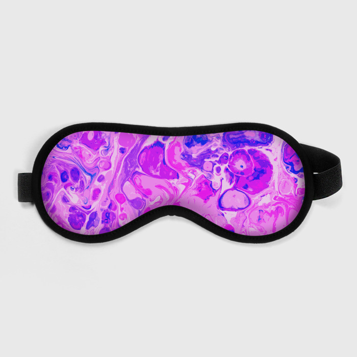 Маска для сна 3D Абстракция тай дай фото