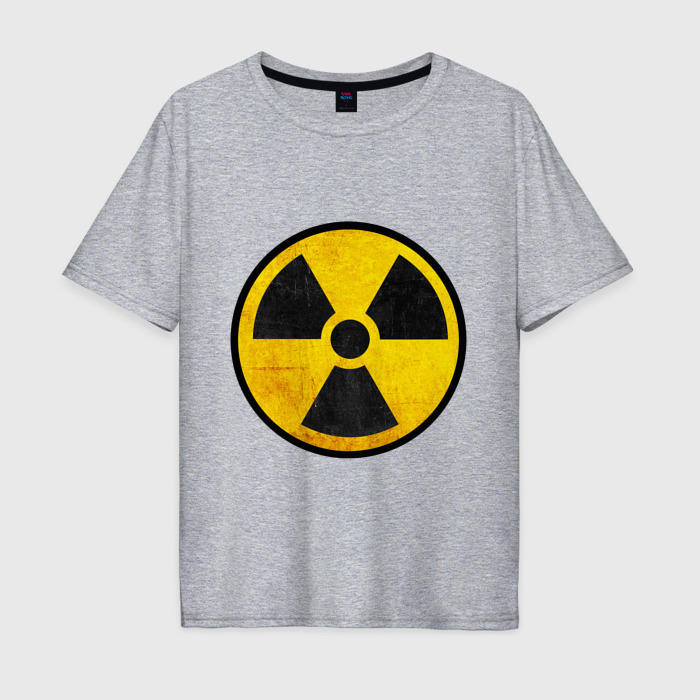 Мужская футболка хлопок Oversize Nuclear фото