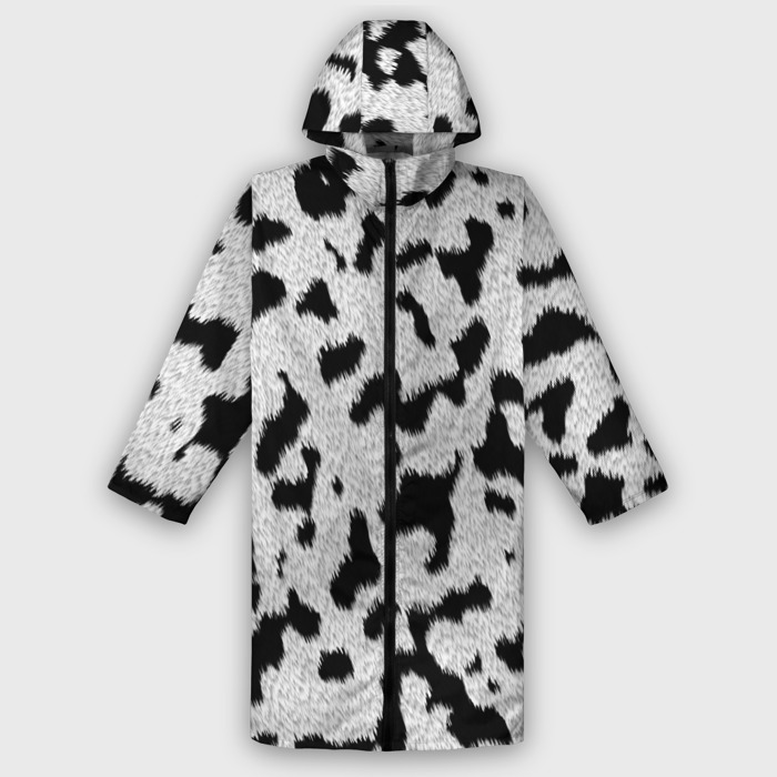Дождевик унисекс 3D Далматин   текстура фото
