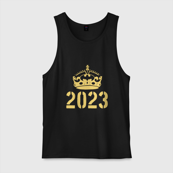 Мужская майка хлопок Корона 2023 фото