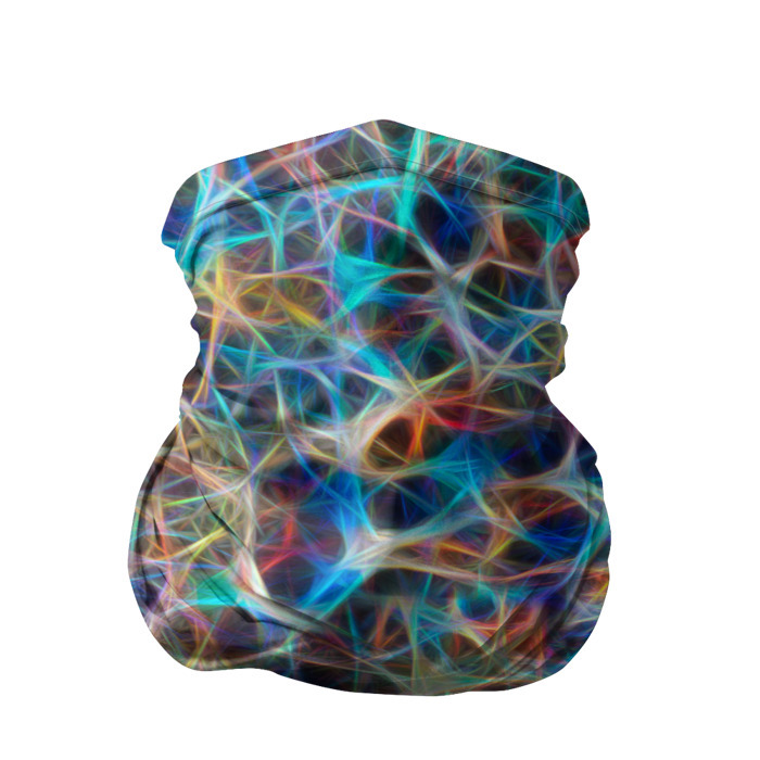 Бандана-труба 3D Нейро космос фото