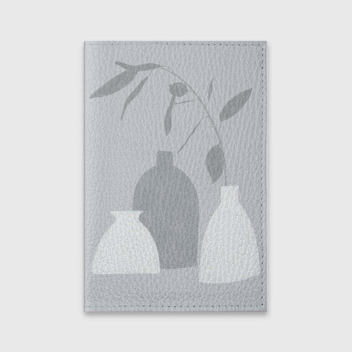 Обложка для паспорта матовая кожа Декоративный натюрморт фото