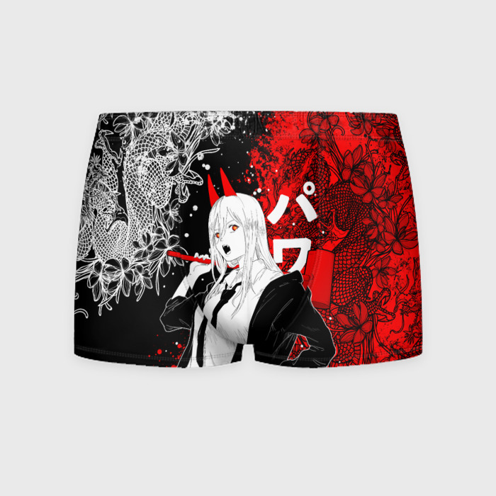 Мужские трусы 3D Пауэр и драконы фото