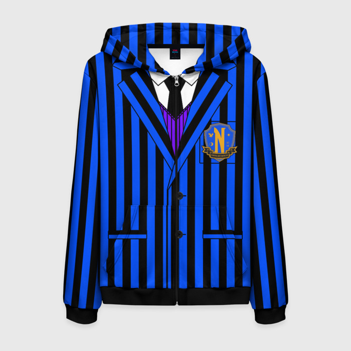 Мужская толстовка 3D на молнии Ученик академии   образ для косплея фото