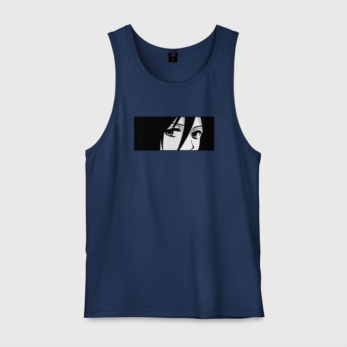 Мужская майка хлопок Микаса Аккерман фото