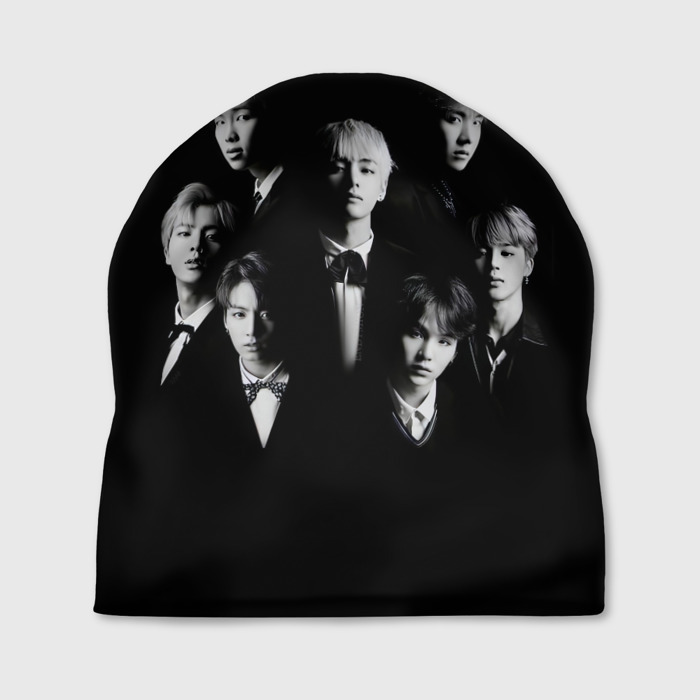 Шапка 3D BTS BLACK фото