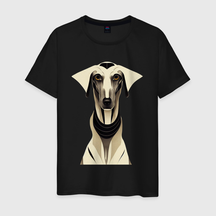 Мужская футболка хлопок Мудрый пес фото