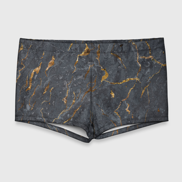 Мужские купальные плавки 3D Золотая жила фото