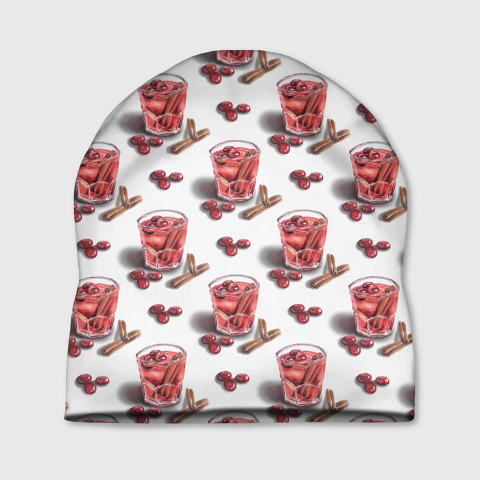 Шапка 3D Глинтвейн с корицей фото