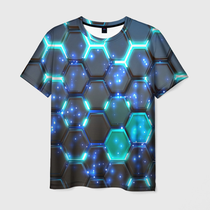 Мужская футболка 3D Броня нового мира фото