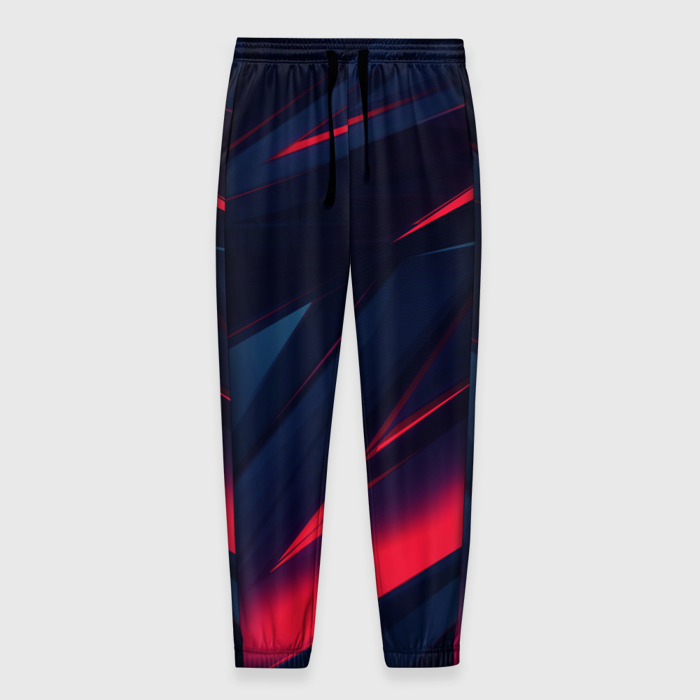 Мужские брюки 3D неоновые стрипсы фото