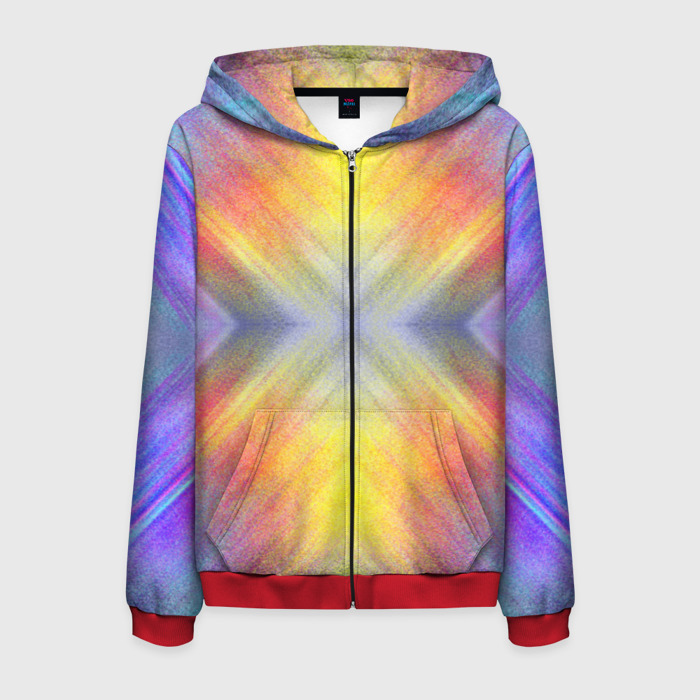 Мужская толстовка 3D на молнии В светлый путь фото