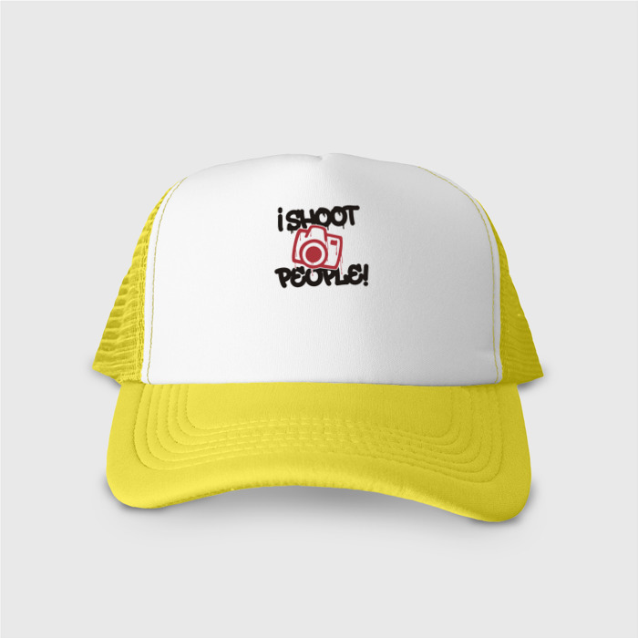Кепка тракер с сеткой Я фоткаю людей фото