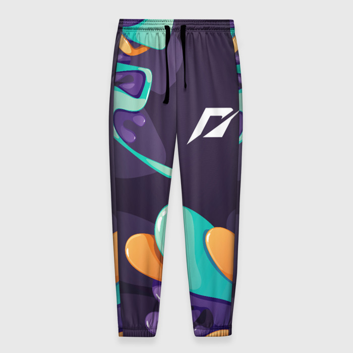 Мужские брюки 3D Need for Speed graffity splash фото