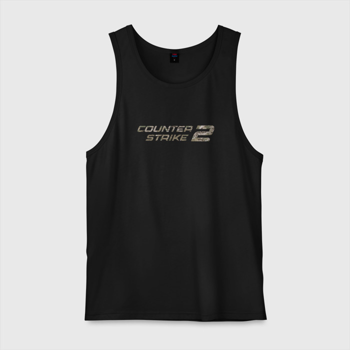 Мужская майка хлопок Counter strike 2 мультикам фото