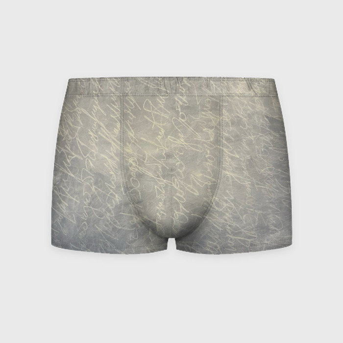 Мужские трусы 3D Письмо фото