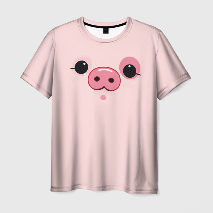 Мужская футболка 3D Пухля фото