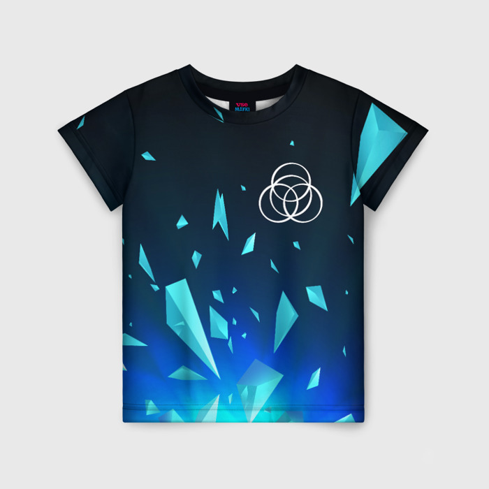 Детская футболка 3D Elden Ring взрыв частиц фото