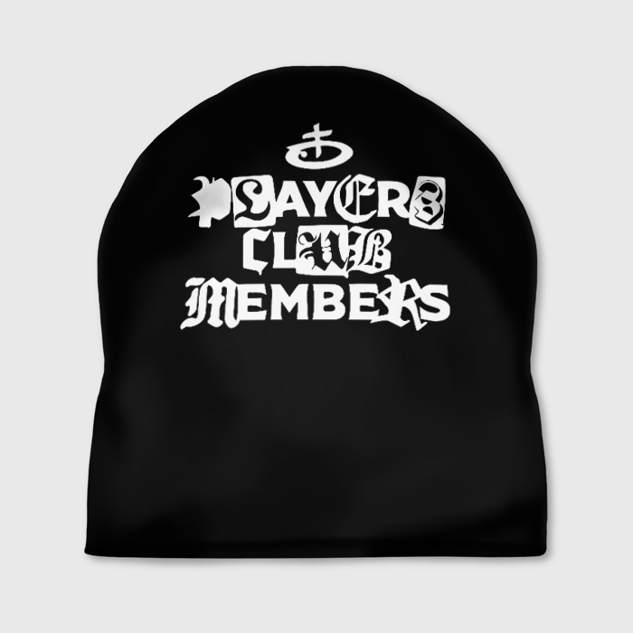 Шапка 3D Obladaet   players club members надпись фото