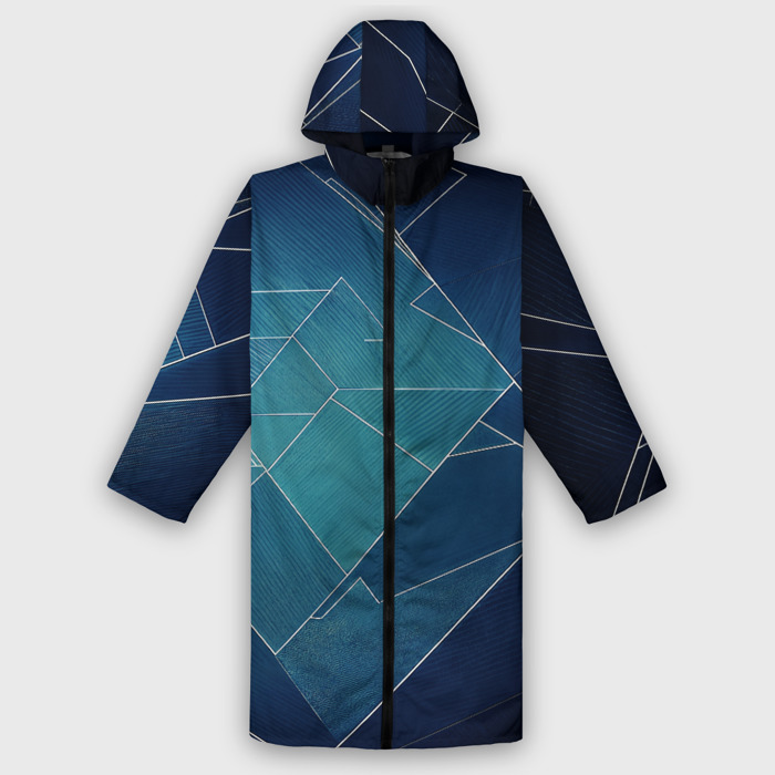 Дождевик унисекс 3D Геометрическая бесконечность фото