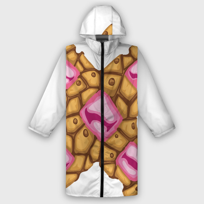 Дождевик унисекс 3D Шоколадная печенька фото