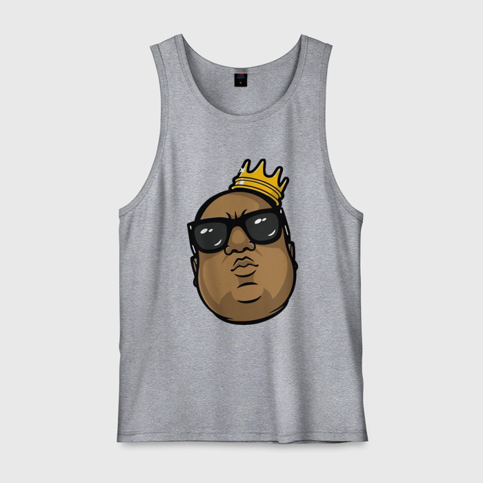 Мужская майка хлопок Notoriuos king фото