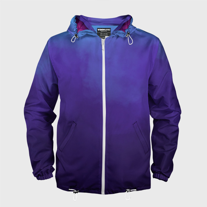 Мужская ветровка 3D Демонические крылья фото