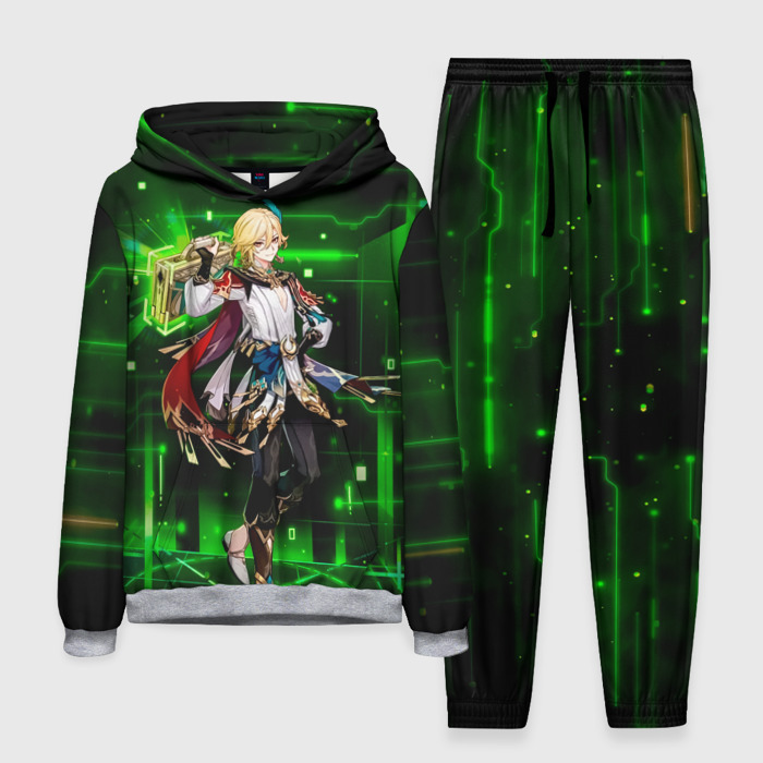 Мужской костюм с толстовкой 3D Кавех   Геншин Импакт фото