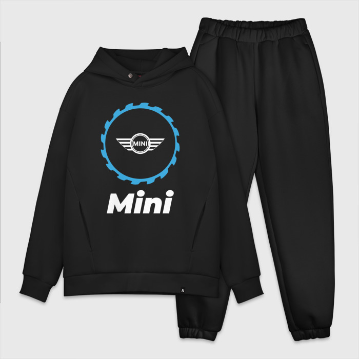 Мужской костюм oversize хлопок Mini в стиле Top Gear фото