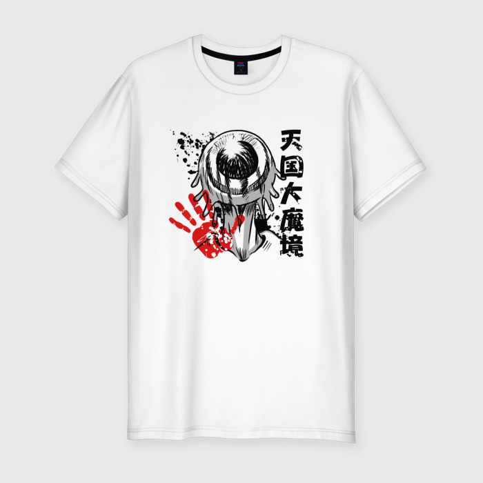 Мужская футболка хлопок Slim Монстр из Рая фото