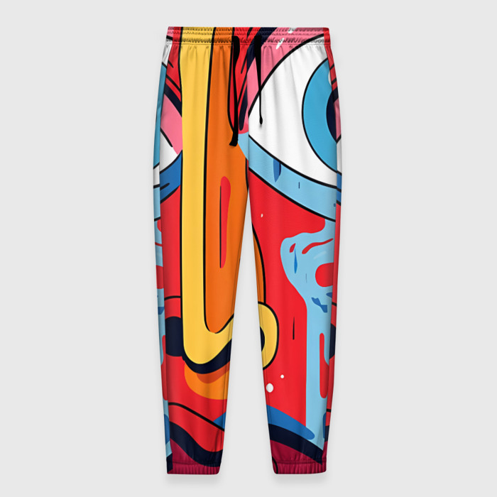 Мужские брюки 3D Пристальный взгляд фото