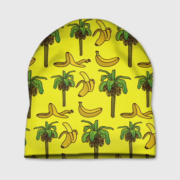 Шапка 3D Пальмы и бананы фото