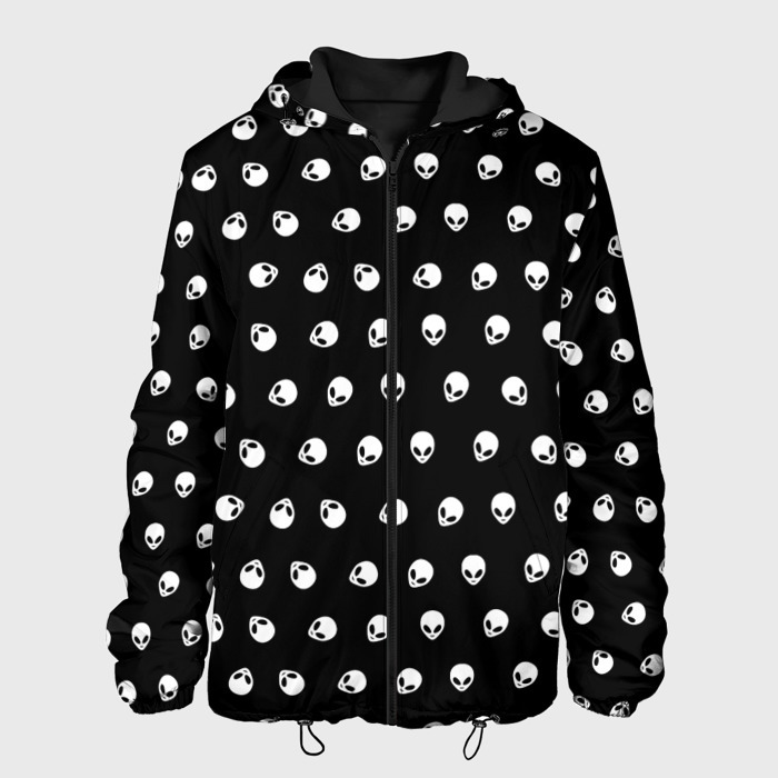 Мужская куртка 3D Инопланетянин фото