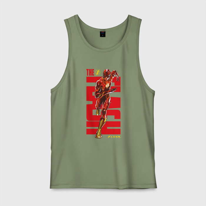 Мужская майка хлопок Флэш Барри Аллен фото