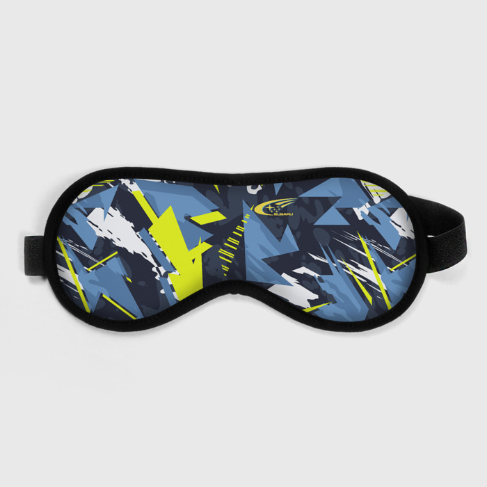 Маска для сна 3D Subaru sign фото