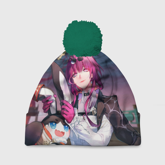 Шапка 3D c помпоном Кафка с Пом Пом фото