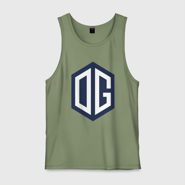 Мужская майка хлопок OG logo фото