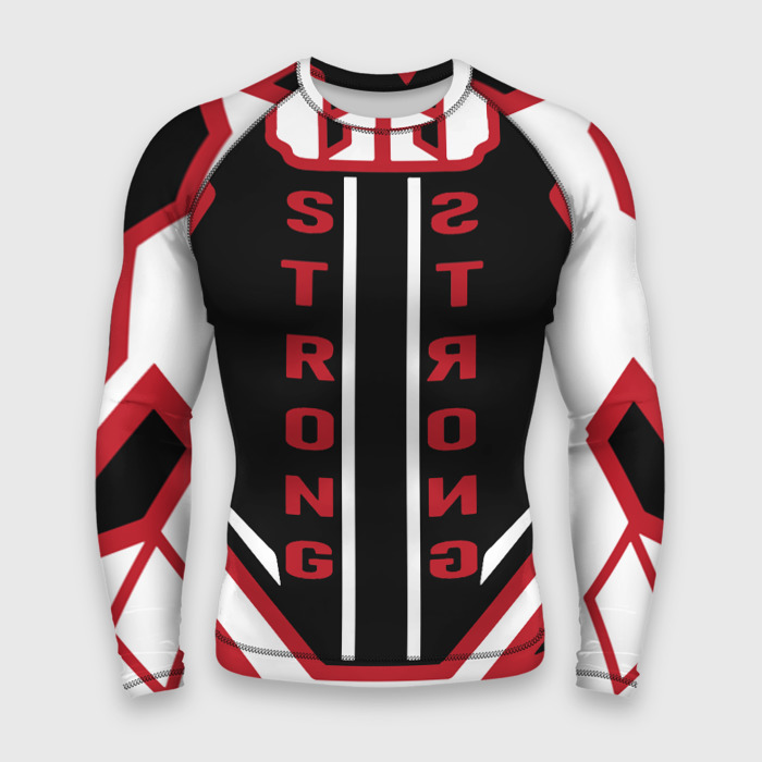Мужской рашгард 3D Сильный фото