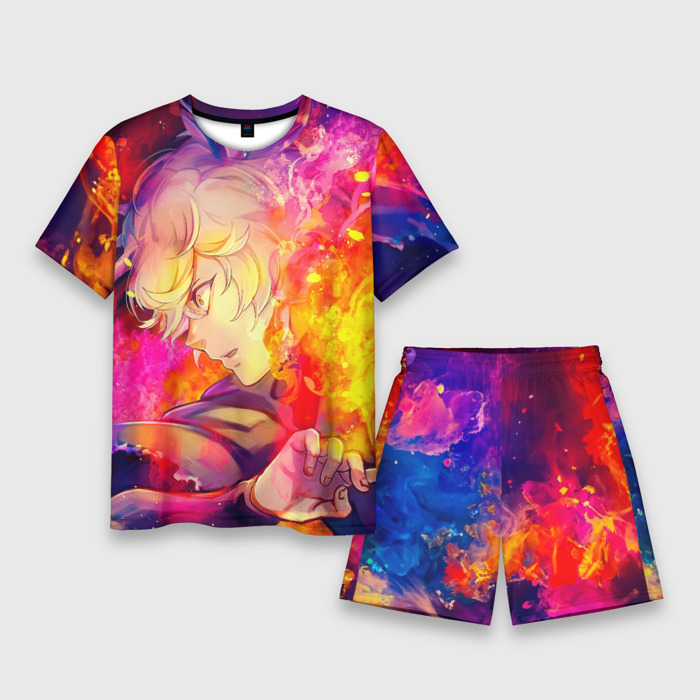 Мужской костюм с шортами 3D Габимару Адский Рай фото