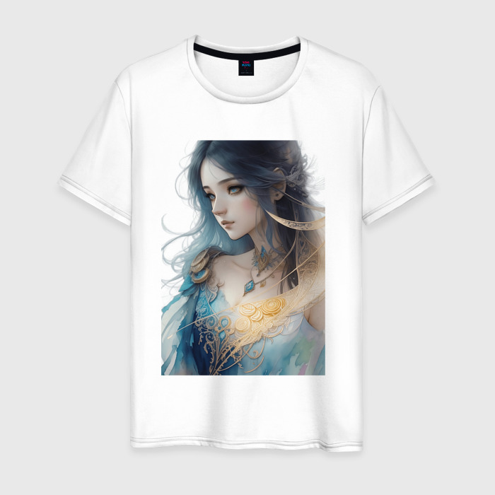 Мужская футболка хлопок Мечты принцессы фото